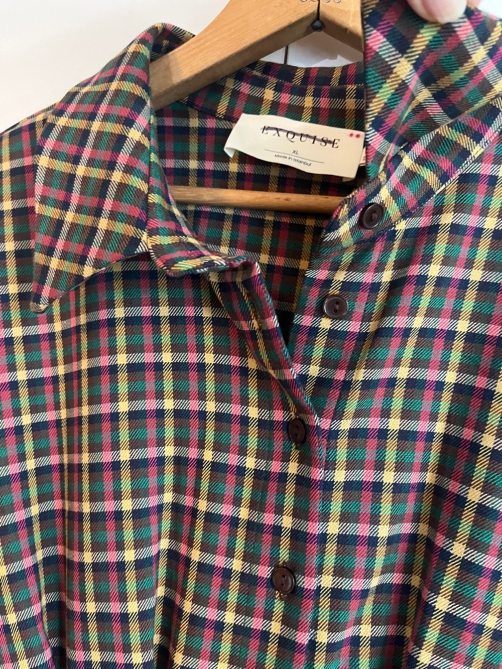 Anthropologie x Exquise Tobie Mini Shirt Dress Size XL NWT - Picture 12 of 14